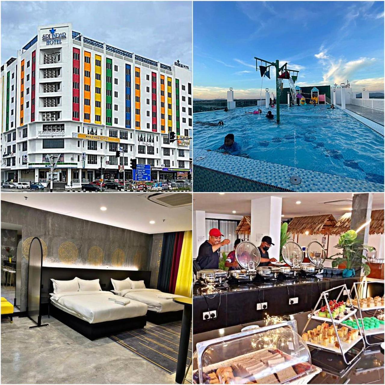 Sri Indar Hotel & Suites Парит-Бунтар Экстерьер фото